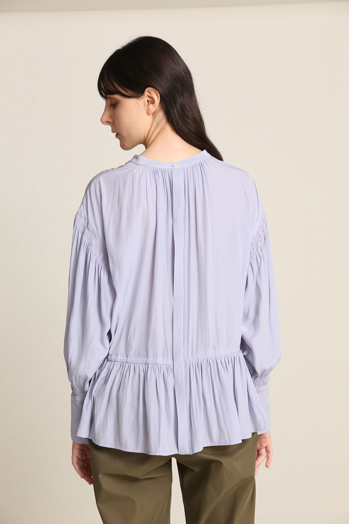 BO21-109B-lanender Ordinary de Chine Toga Blouse-LAVENDER-【BO21-109B】Del.Jan.