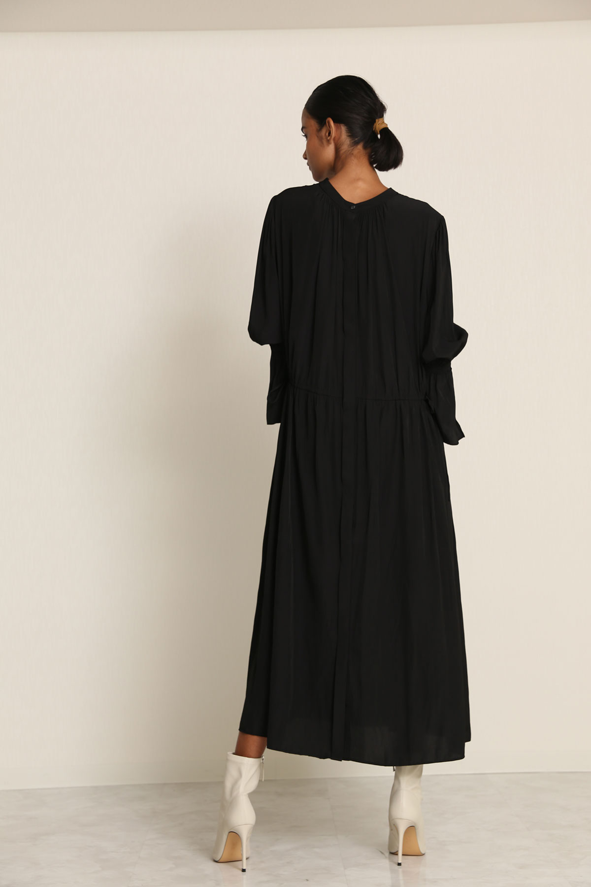 BO21-113D-black Ordinary de Chine Toga dress-BLACK-【BO21-113D】Del.Jan.