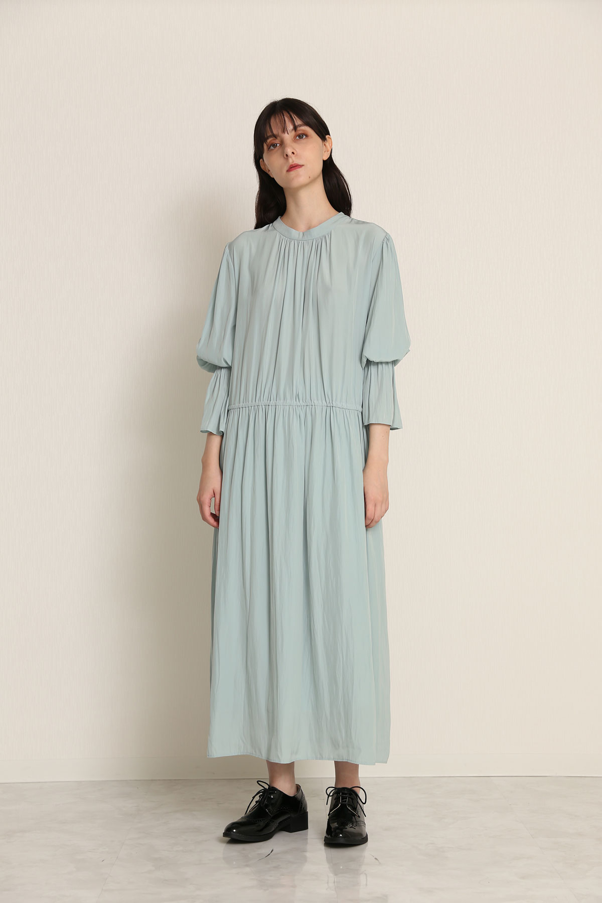 BO21-113D-mint Ordinary de Chine Toga dress-MINT-【BO21-113D】Del.Jan.