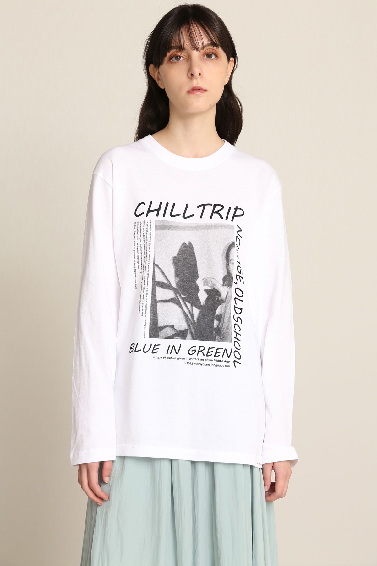 BO21-134T-white Ordinary Photo Long SleeveT-WHITE-【BO21-134T】Del.Dec.